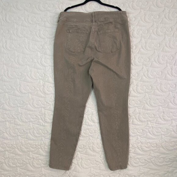 Torrid Jeggings Snakeskin Beige Size 20 Regular - Picture 2 of 11